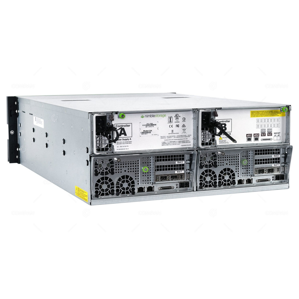 C3K-2F-84T-E NIMBLE STORAGE CS3000 21-BAY LFF 6-BAY SFF SSD LOW HEIGHT ADAPTIVE DUAL CONTROLLER ADAPTIVE FLASH ARRAY  CS3000